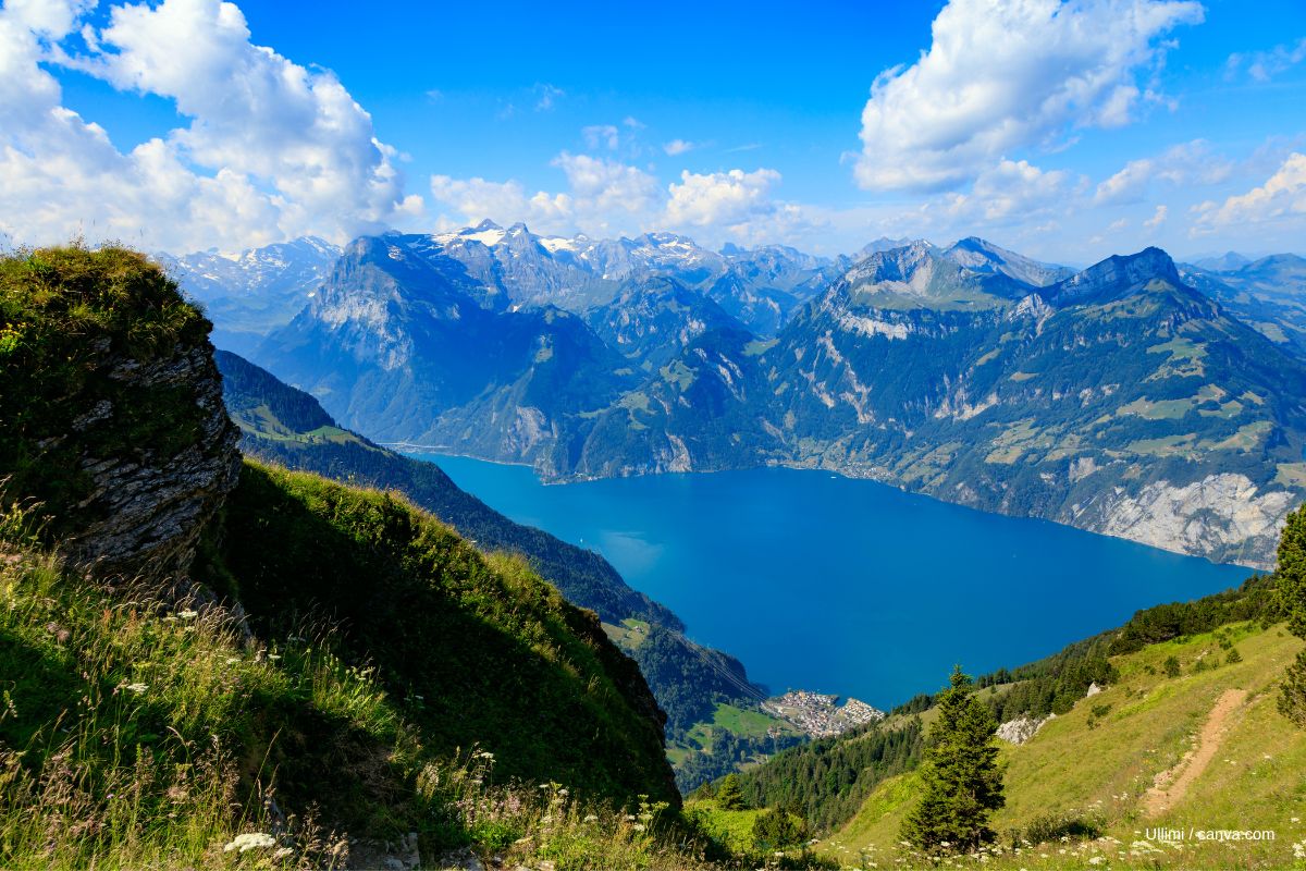 Fronalpstock Blick Luzern