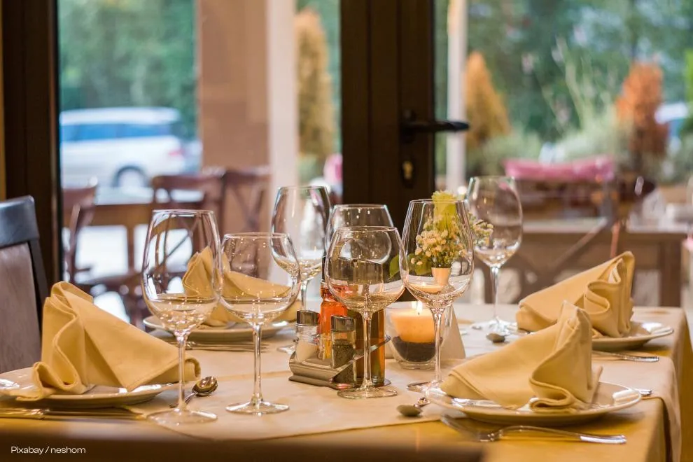 Gedeckte Tisch